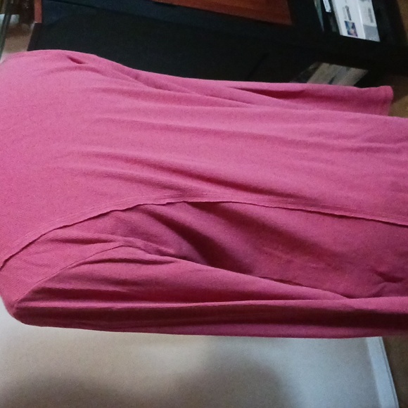 Soft Surroundings- Raspberry Knit Top - Picture 8 of 13